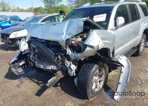 2004 Toyota 4Runner Sr5 Sport V8 from USA, damaged, VIN JTEBT14R740043864